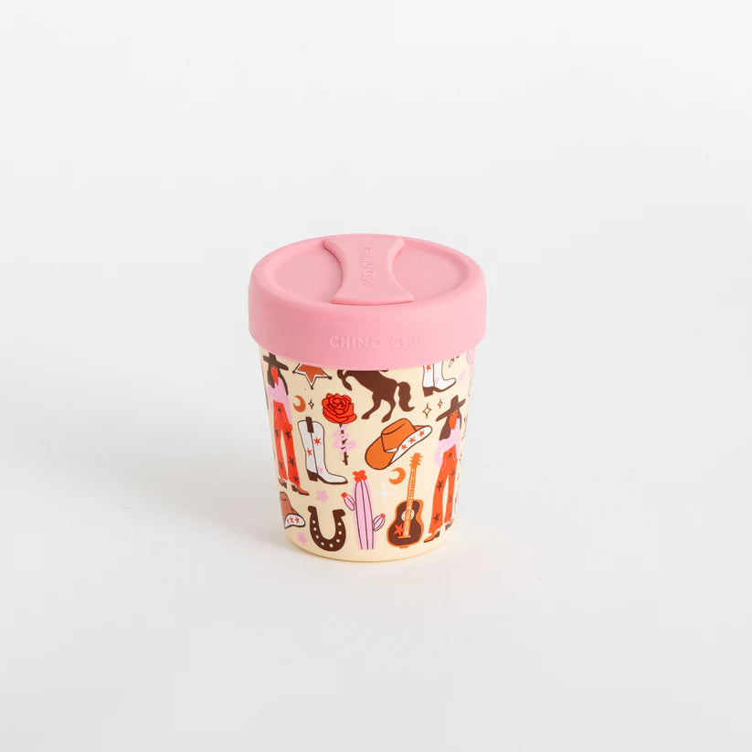 Cowgirl Stainless Steel Coffee Cup 8oz